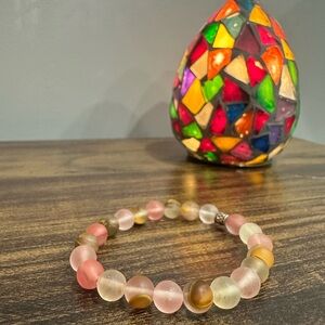 Volcano Cherry Quartz Energy Bracelet
